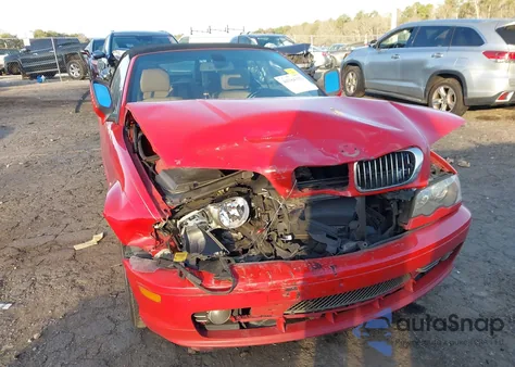 2003 BMW 330Ci из США, поврежденный, VIN WBABS53443JU98097